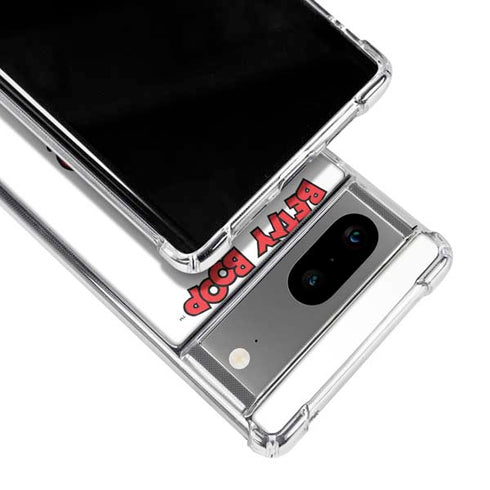 Betty Boop Pose Google Pixel 7a Clear Case